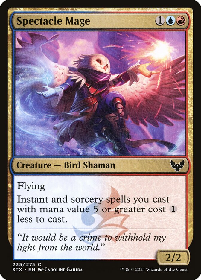 Spectacle Mage – Strixhaven: School of Mages [STX] – English – #235
