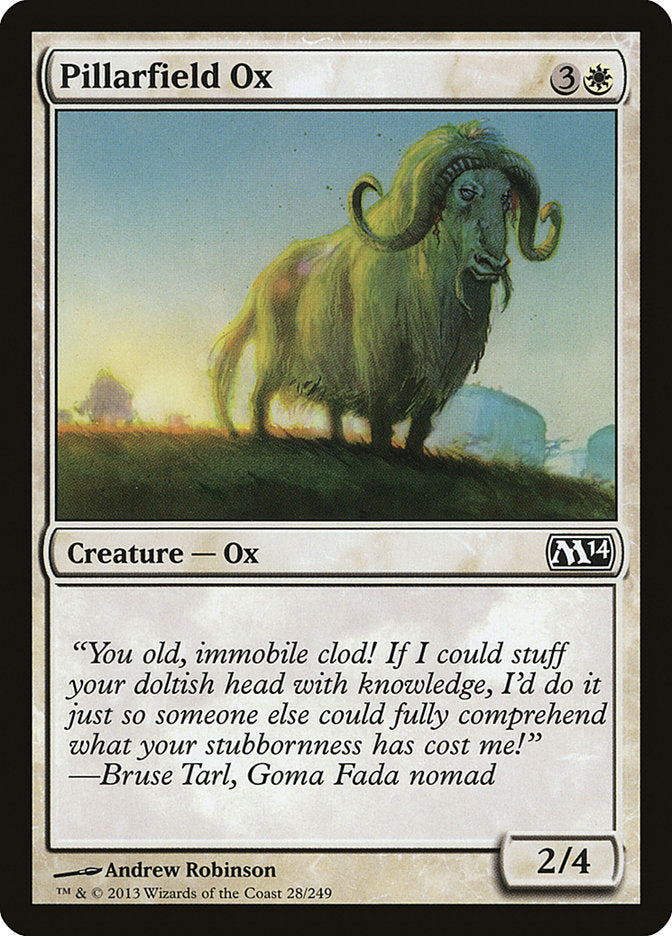 Pillarfield Ox – Magic 2014 [M14] – English – #28