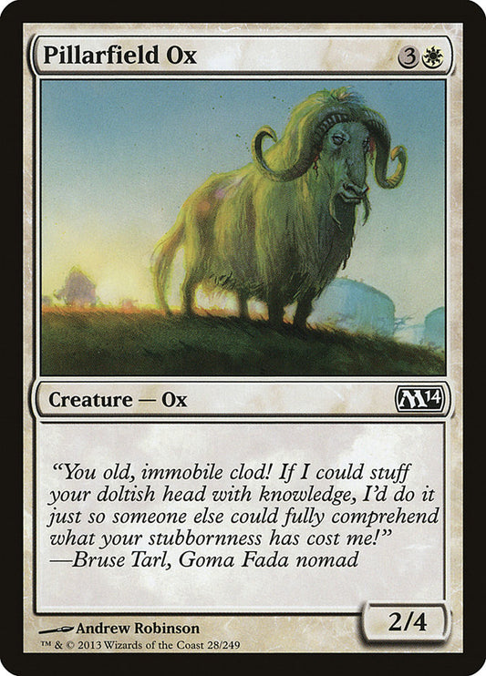 Pillarfield Ox – Magic 2014 [M14] – English – #28