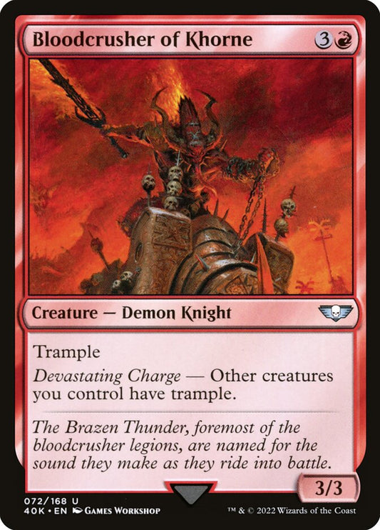 Bloodcrusher of Khorne – Warhammer 40,000 Commander [40K] – English – #72