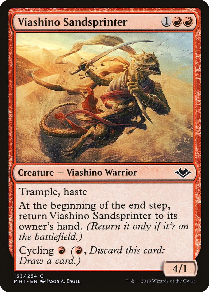Viashino Sandsprinter – Modern Horizons [MH1] – English – #153