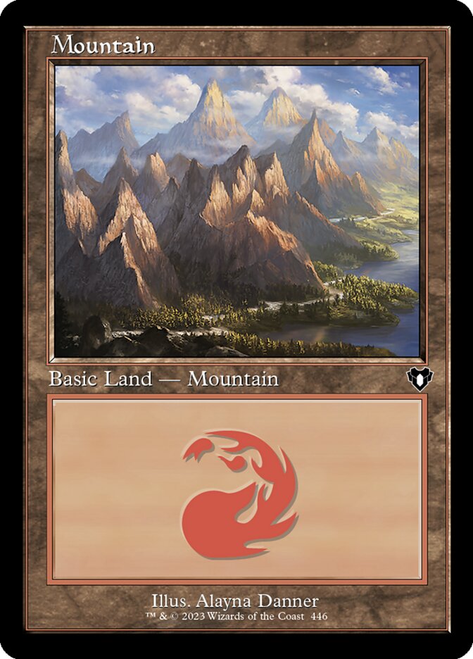 Mountain – Commander Masters [CMM] – English – #446