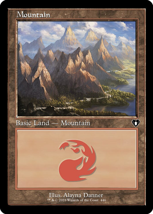 Mountain – Commander Masters [CMM] – English – #446