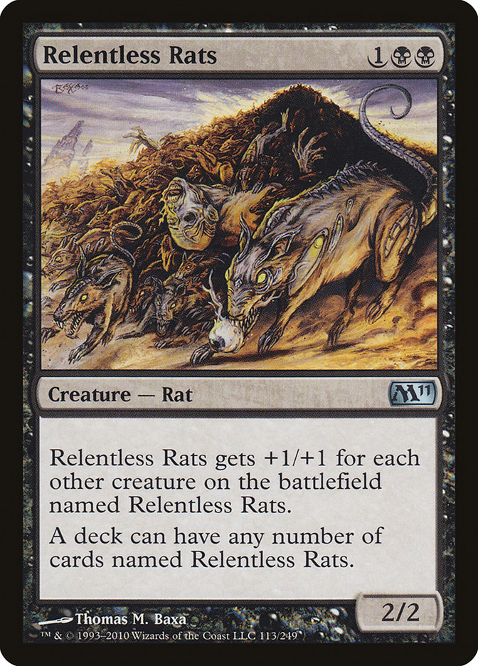 Relentless Rats – Magic 2011 [M11] – English – #113