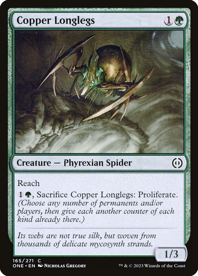 Copper Longlegs – Phyrexia: All Will Be One [ONE] – D – #165