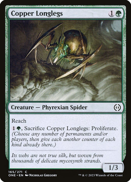 Copper Longlegs – Phyrexia: All Will Be One [ONE] – D – #165