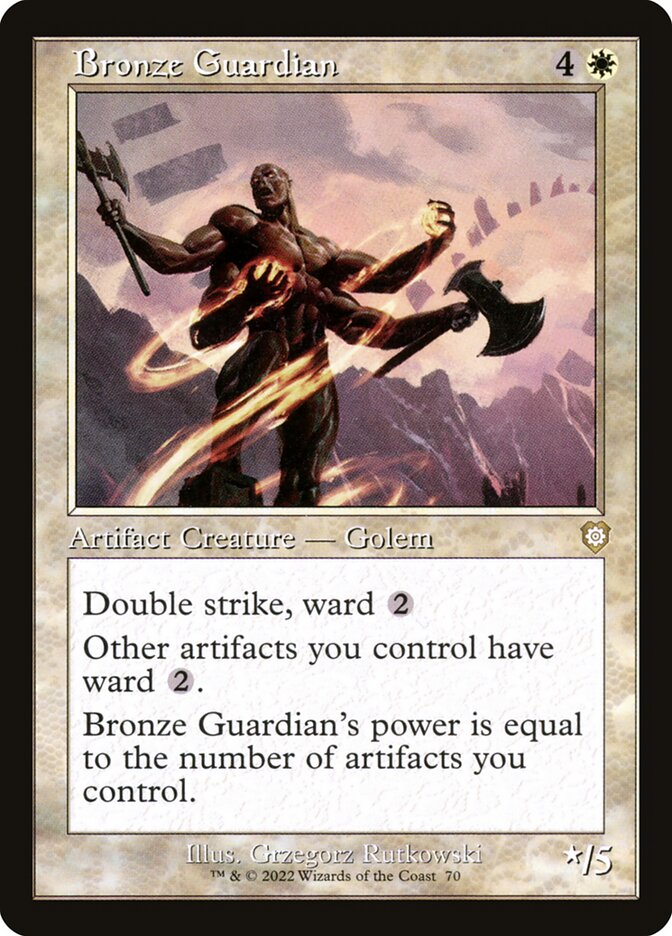 Bronze Guardian – The Brothers' War Commander [BRC] – English – #70