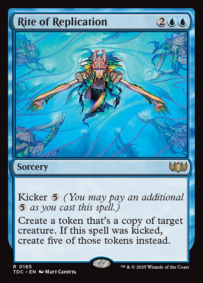 Rite of Replication – Tarkir: Dragonstorm Commander [TDC] – English – #165