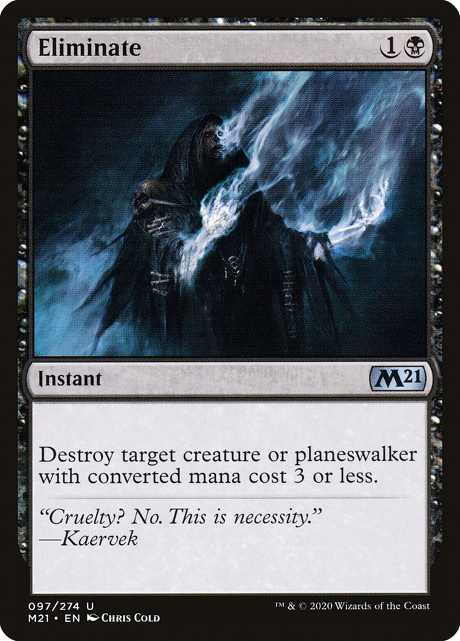 Eliminate – Core Set 2021 [M21] – English – #97