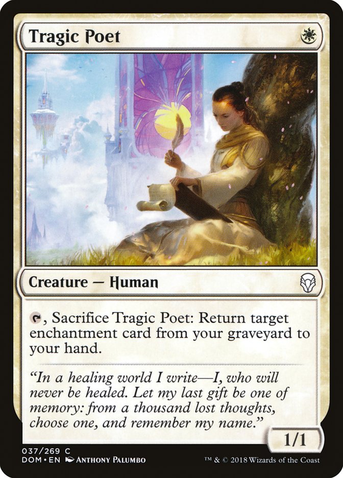 Tragic Poet – Dominaria [DOM] – D – #37