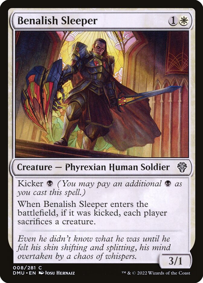 Benalish Sleeper – Dominaria United [DMU] – English – #8