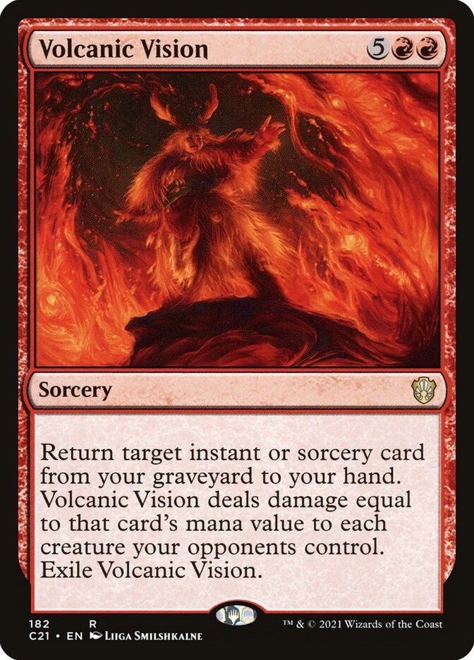 Volcanic Vision – Commander 2021 [C21] – English – #182