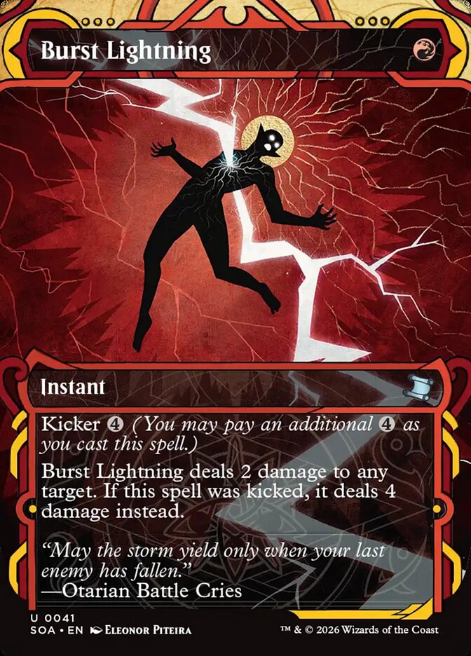 Burst Lightning – Secrets of Strixhaven Mystical Archive [SOA] – English – #41