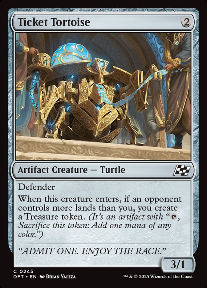 Ticket Tortoise – Aetherdrift [DFT] – English – #245