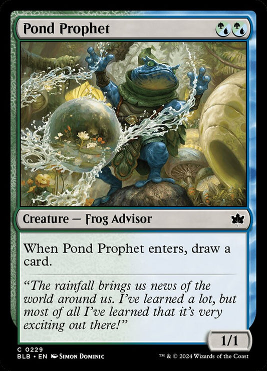 Pond Prophet – Bloomburrow [BLB] – English – #229