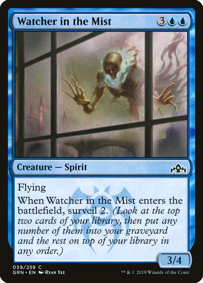 Watcher in the Mist – Guilds of Ravnica [GRN] – English – #59