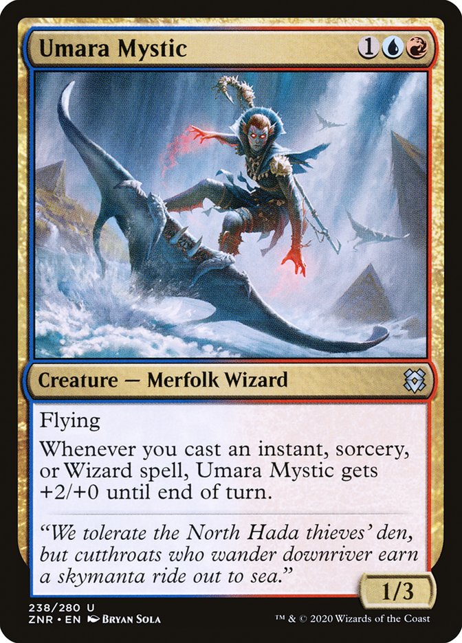 Umara Mystic – Zendikar Rising [ZNR] – English – #238