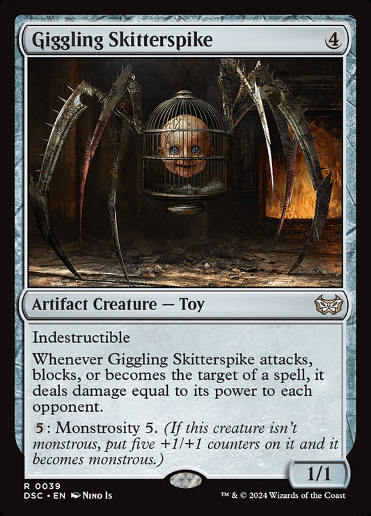 Giggling Skitterspike – Duskmourn: House of Horror Commander [DSC] – English – #39