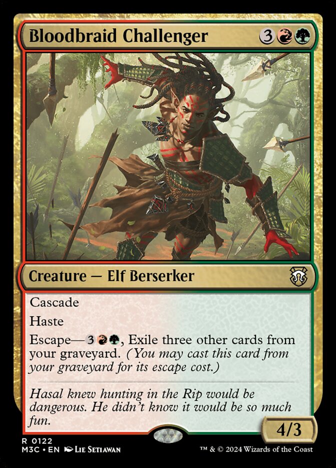 Bloodbraid Challenger – Modern Horizons 3 Commander [M3C] – English – #122