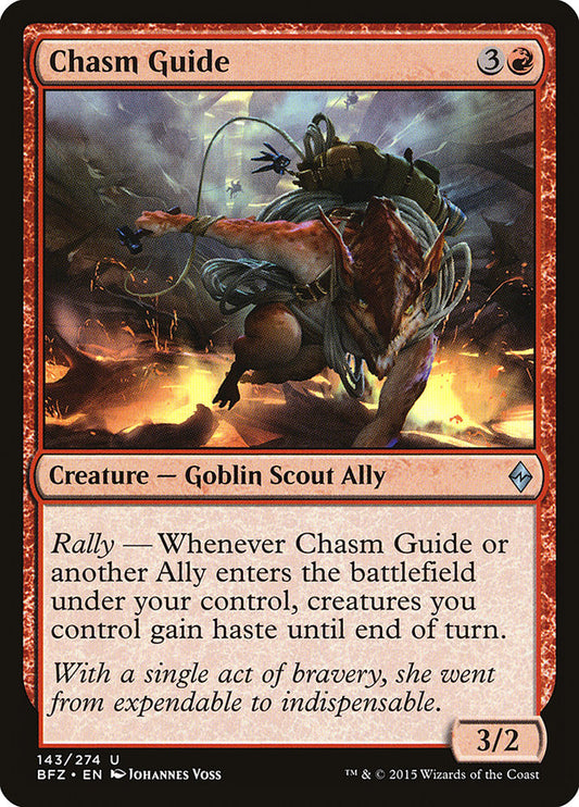 Chasm Guide – Battle for Zendikar [BFZ] – English – #143