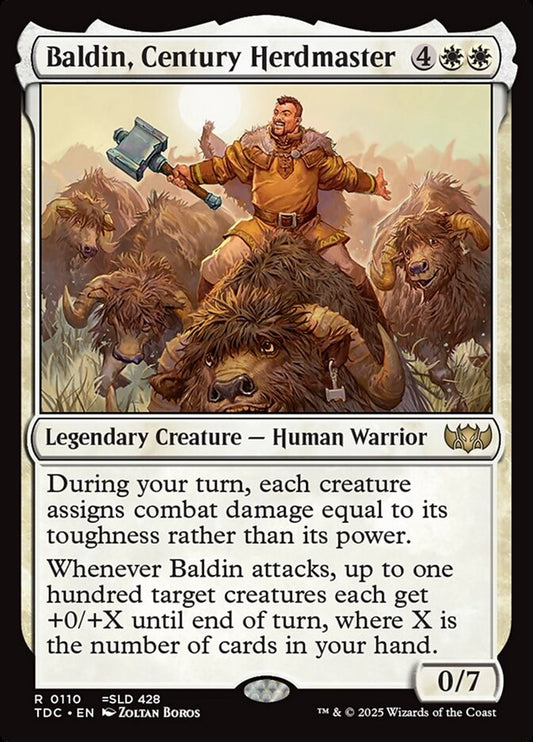 Baldin, Century Herdmaster – Tarkir: Dragonstorm Commander [TDC] – English – #110