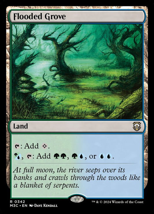 Flooded Grove – Modern Horizons 3 Commander [M3C] – English – #342