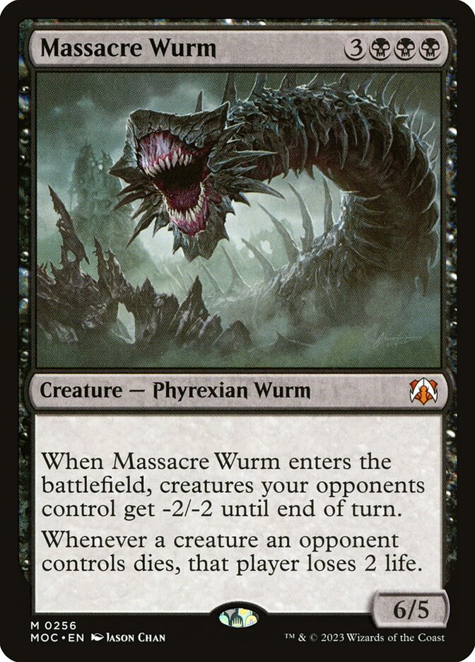 Massacre Wurm – March of the Machine Commander [MOC] – English – #256