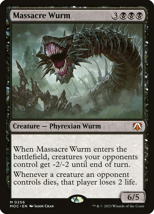 Massacre Wurm – March of the Machine Commander [MOC] – English – #256