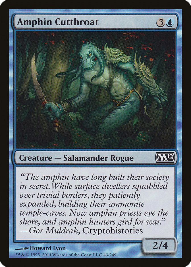 Amphin Cutthroat – Magic 2012 [M12] – English – #43