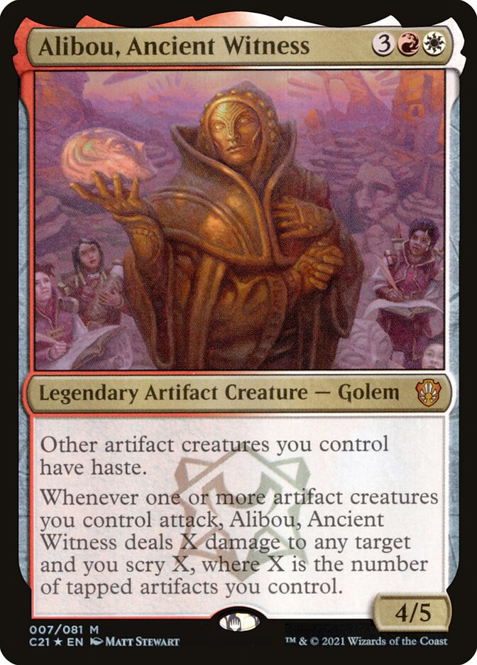 Alibou, Ancient Witness – Commander 2021 [C21] – English – #7