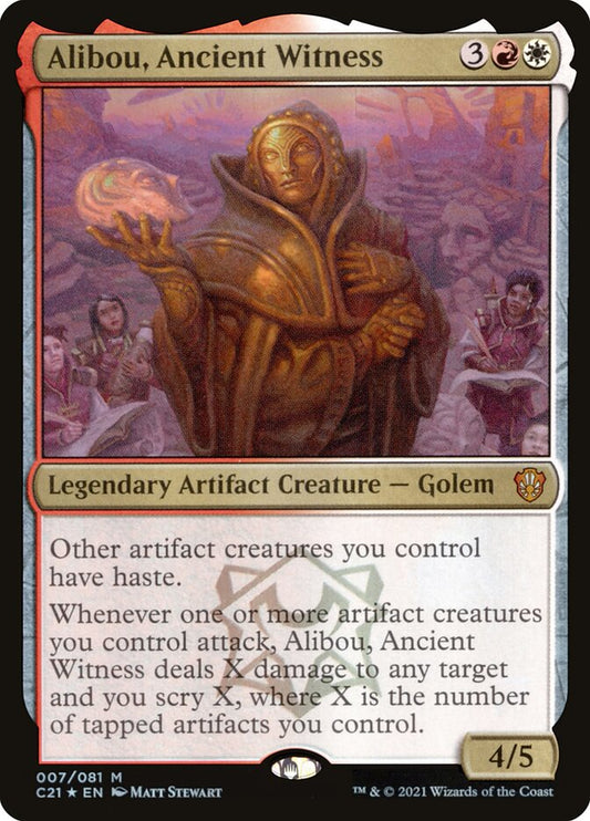 Alibou, Ancient Witness – Commander 2021 [C21] – English – #7