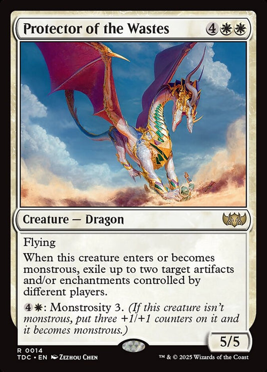 Protector of the Wastes – Tarkir: Dragonstorm Commander [TDC] – English – #14