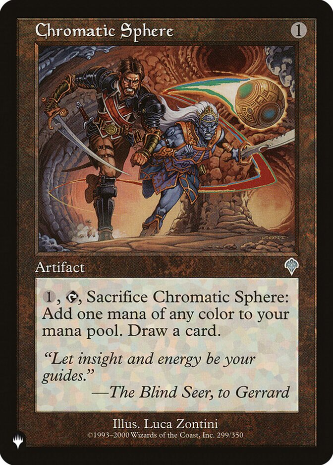 Chromatic Sphere – The List [PLST] – English – #INV-299