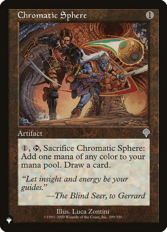 Chromatic Sphere – The List [PLST] – English – #INV-299