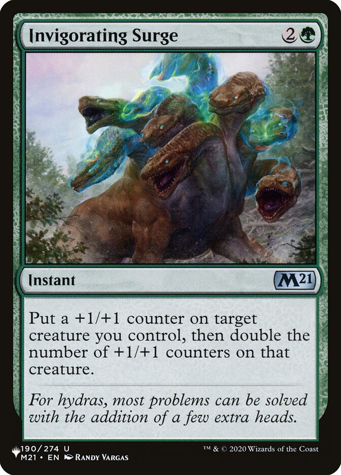 Invigorating Surge – The List [PLST] – English – #M21-190