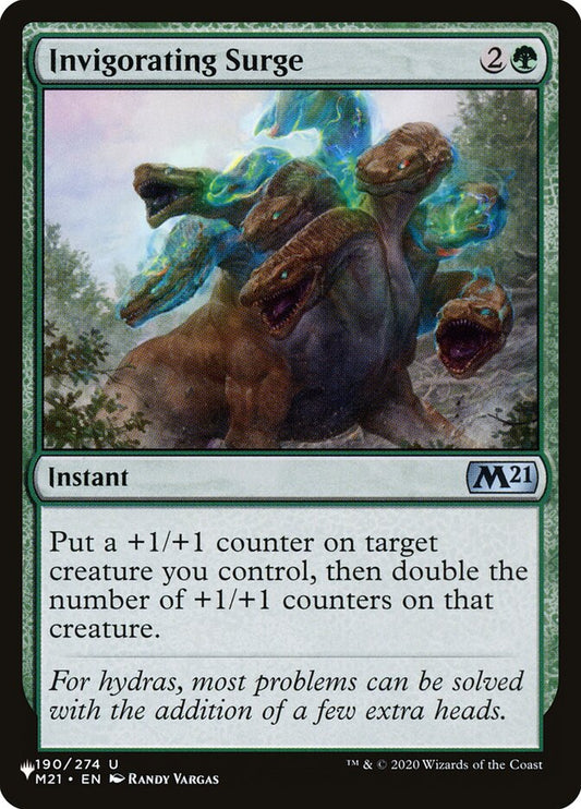 Invigorating Surge – The List [PLST] – English – #M21-190