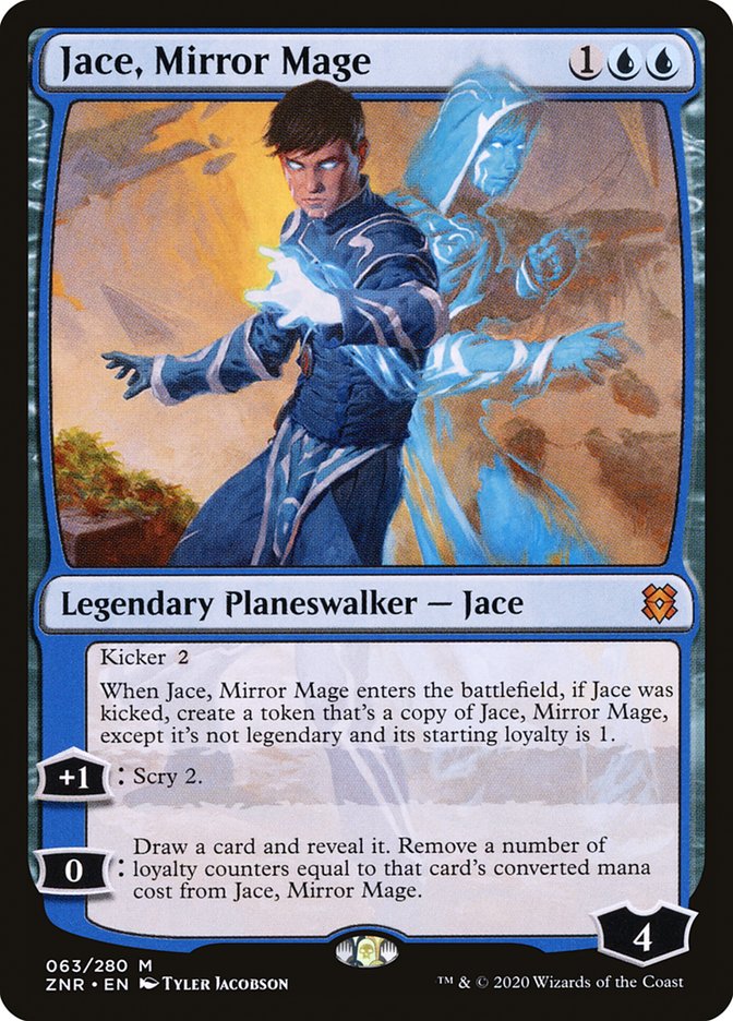 Jace, Mirror Mage – Zendikar Rising [ZNR] – English – #63