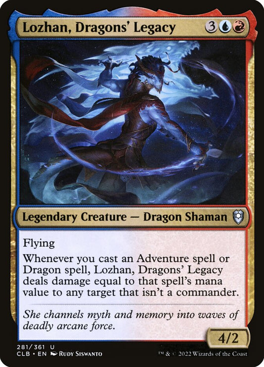 Lozhan, Dragons' Legacy – Commander Legends: Battle for Baldur's Gate [CLB] – English – #281