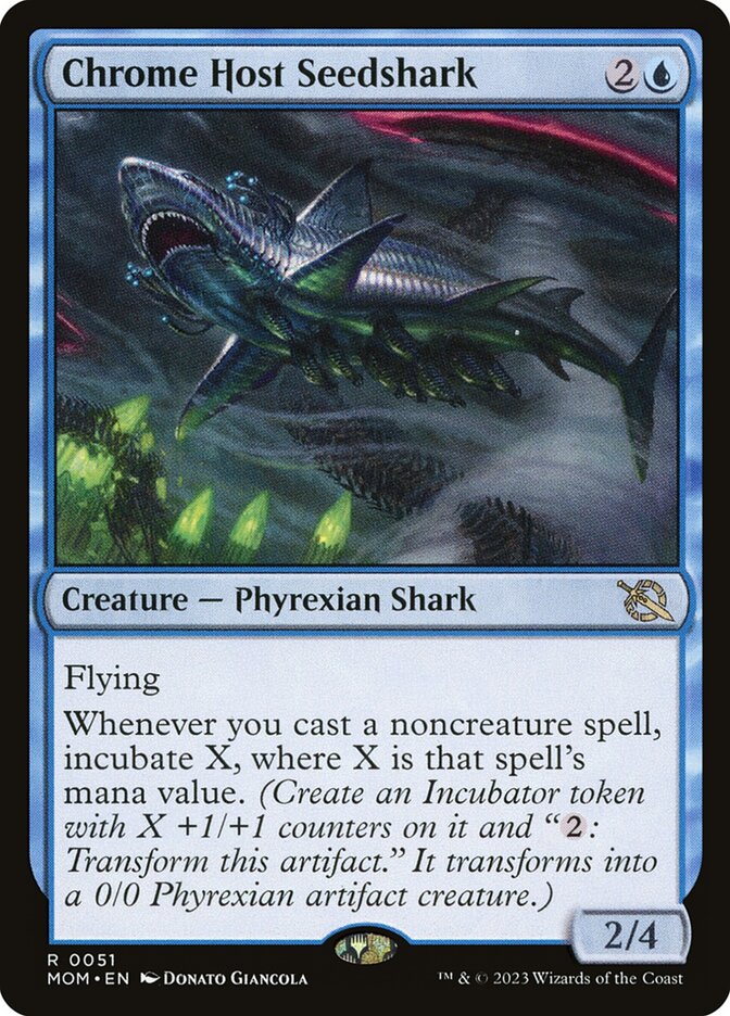Chrome Host Seedshark – March of the Machine [MOM] – English – #51