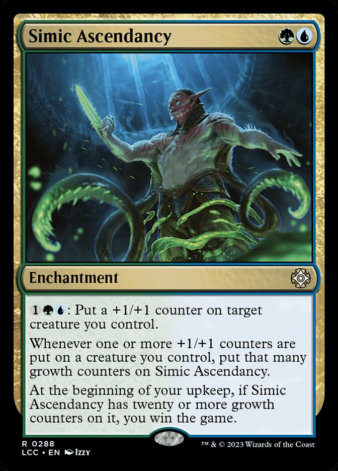 Simic Ascendancy – The Lost Caverns of Ixalan Commander [LCC] – English – #288