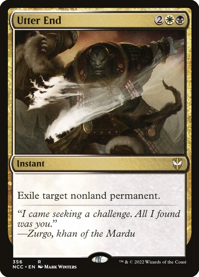 Utter End – New Capenna Commander [NCC] – English – #356
