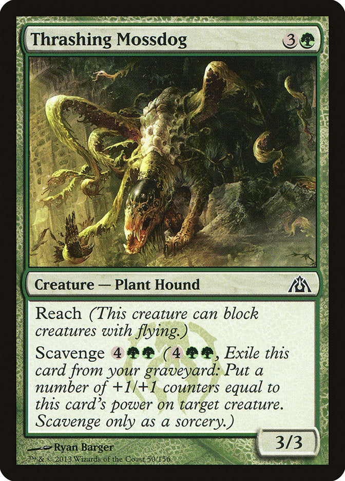 Thrashing Mossdog – Dragon's Maze [DGM] – English – #50