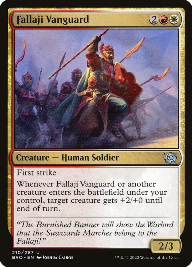 Fallaji Vanguard – The Brothers' War [BRO] – English – #210