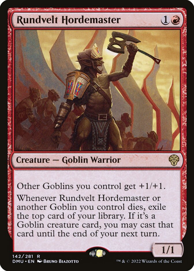 Rundvelt Hordemaster – Dominaria United [DMU] – English – #142