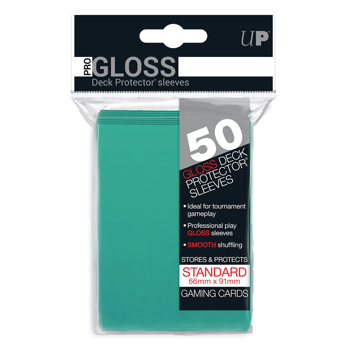 Gloss Sleeves (50er Packung) - Mintgrün - Ultra Pro