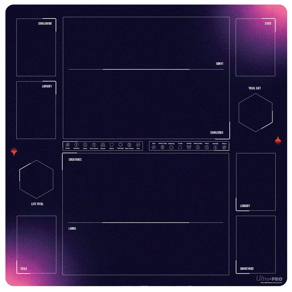 Playmat - Learn to Play (2 Player Battlemat) - Ultra Pro