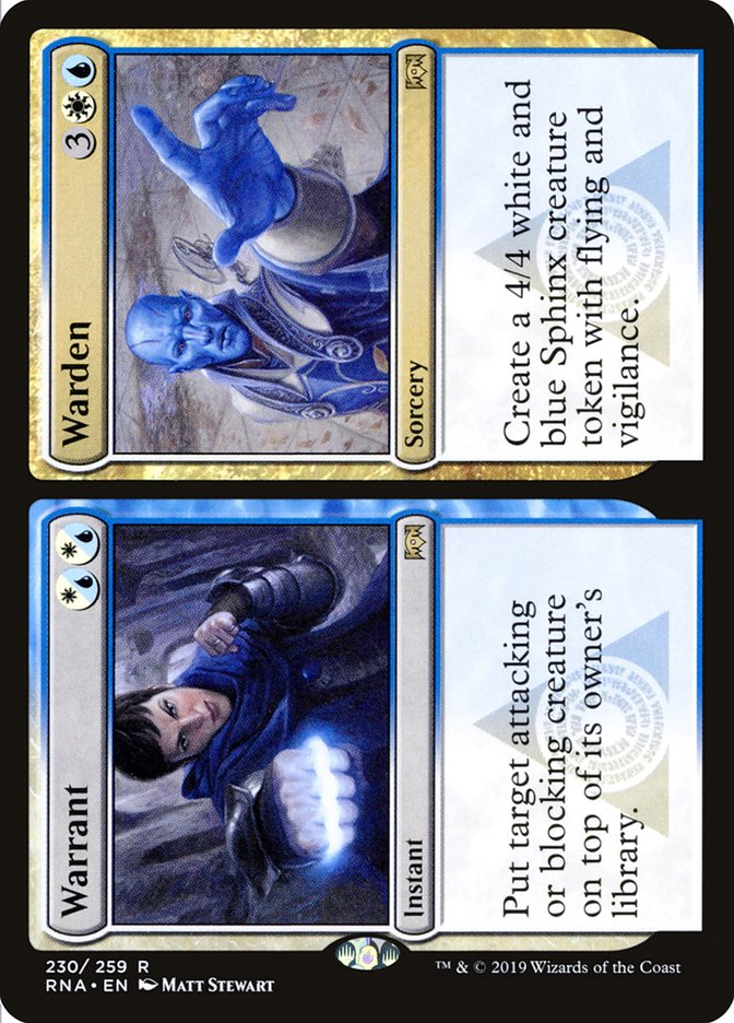 Warrant // Warden – Ravnica Allegiance [RNA] – English – #230
