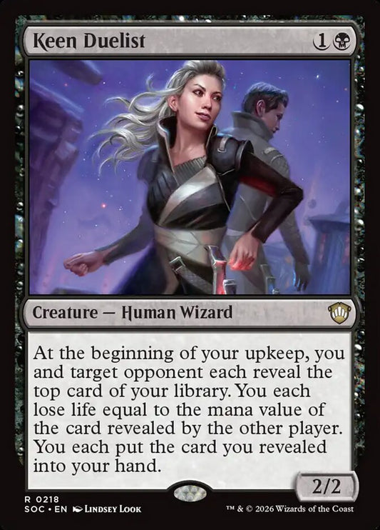 Keen Duelist – Secrets of Strixhaven Commander [SOC] – English – #218