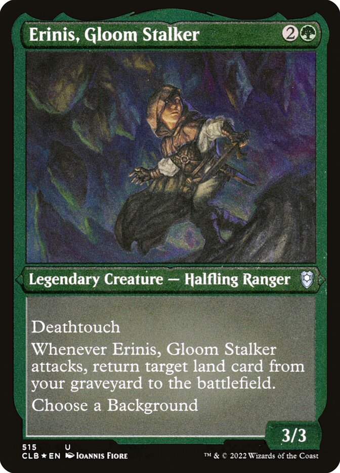 Erinis, Gloom Stalker – Commander Legends: Battle for Baldur's Gate [CLB] – D – #515