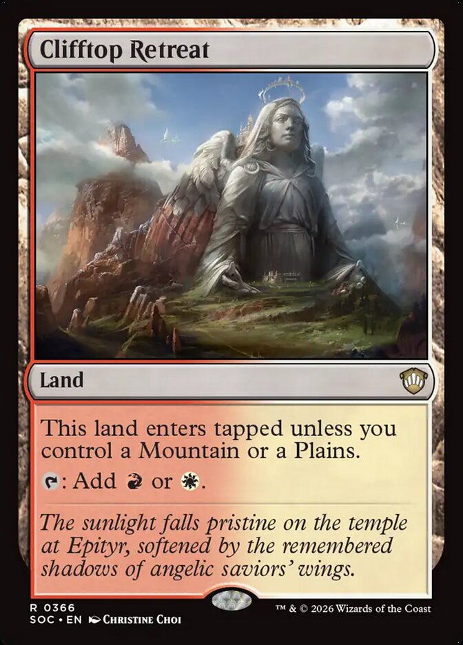Clifftop Retreat – Secrets of Strixhaven Commander [SOC] – English – #366